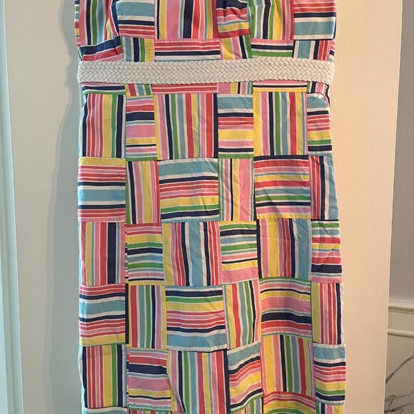 Lilly Pulitzer Strapless Madras Dress - Picture 3 of 6